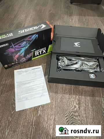 RTX 3070 Aorus M 8GD LHR Новосибирск - изображение 1