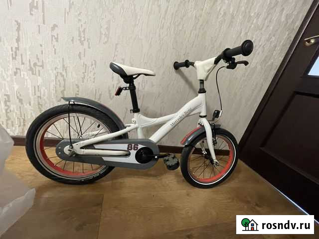 Детский велосипед Mercedes от 4 лет, цвет белый Краснодар - изображение 1
