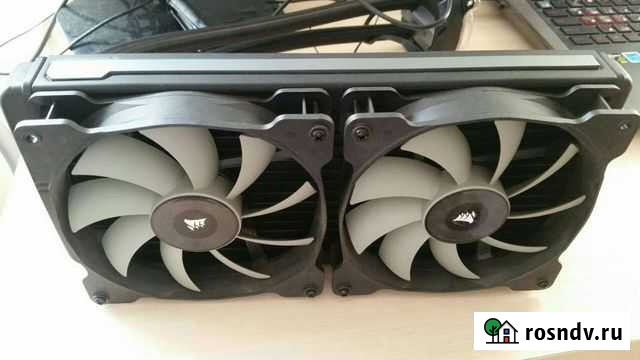 Водяное охлаждение для процессора Corsair H115I Чебоксары - изображение 1