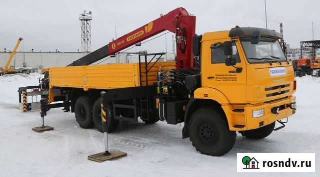 КамАЗ 43118-23027-50 с КМУ, 2021 Красноярск - изображение 1