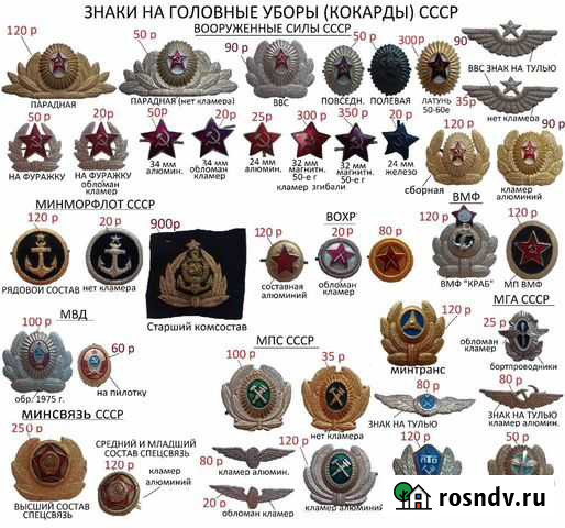 Кокарды, пуговицы, звезды на погоны, эмблемы и т.д Елизово - изображение 1