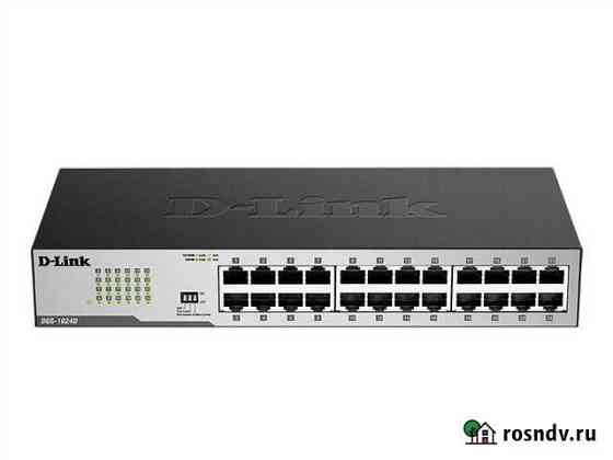 Коммутатор 24x10/100/1000Mbps Ухта