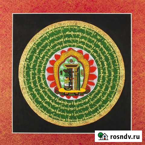 Тибетская мандала Калачакра ручной работы Томск - изображение 1