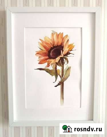 Картина подсолнух Набережные Челны - изображение 1