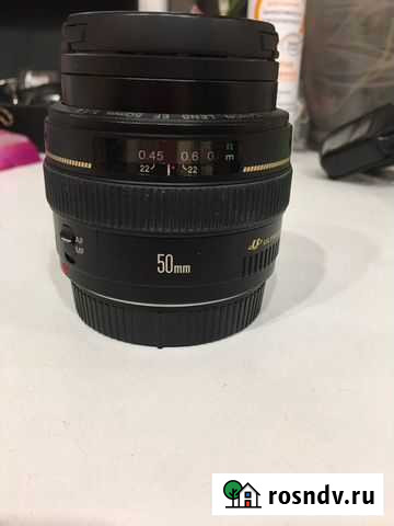 Объектив canon 50mm 1.4 Ярославль - изображение 1