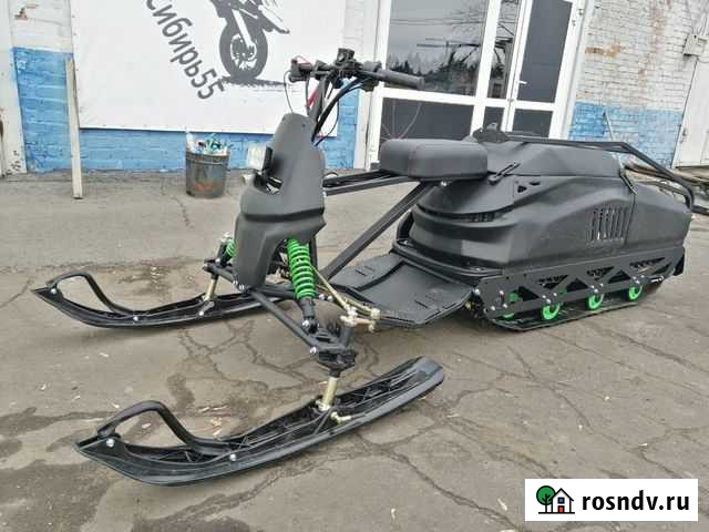 Мотобуксировщик Мухтар 15 с лыжным модулем (реверс Омск - изображение 1