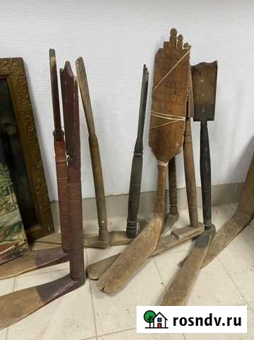 Прялка старинная деревянная Боровичи - изображение 1