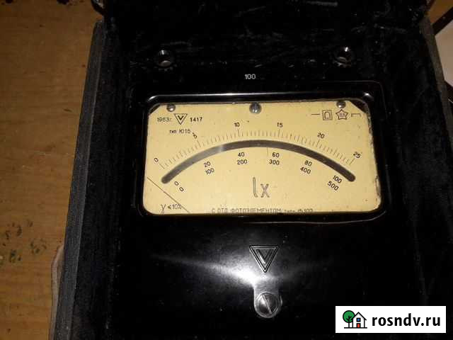 Люксметр 1963г Великие Луки - изображение 1