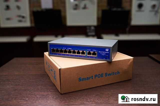 Комутатор POE Switch 8-ми портовыи Курган - изображение 1
