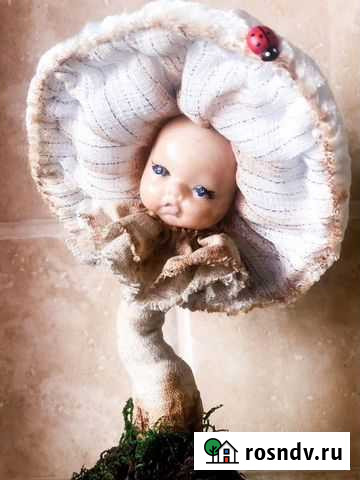 Текстильный грибочек ручной работы Евпатория - изображение 1