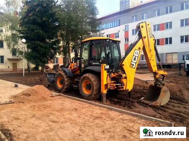 Услуги экскаватора погрузчика 3 CX Линда - изображение 1