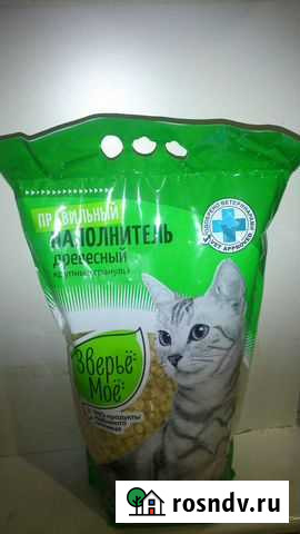 Наполнитель Зверьё Моё впитывающий древесный Мурино - изображение 1