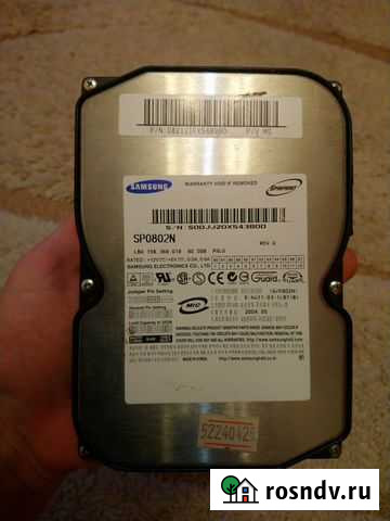 Жесткий диск SAMSUNG 80 Gb Ижевск - изображение 1