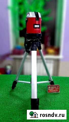 Лазерный уровень интерскол со штативом Белово - изображение 1