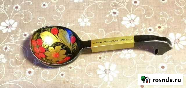 Ложка-половник хохлома Приморск - изображение 1