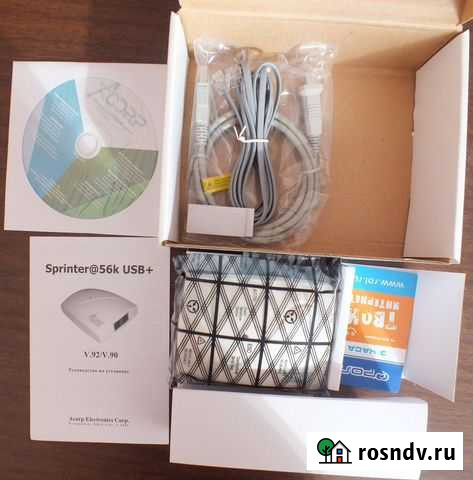 Acorp Sprinter 56k USB+ Нефтеюганск - изображение 1