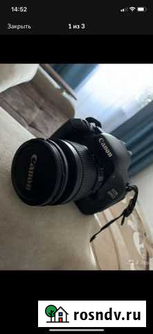 Зеркальный фотоаппарат canon Благовещенск - изображение 1