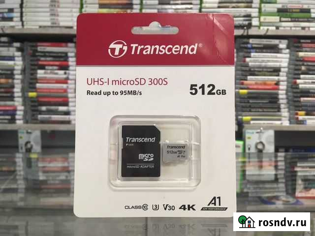 Карта памяти Micro SD 512GB + наушники Челябинск - изображение 1