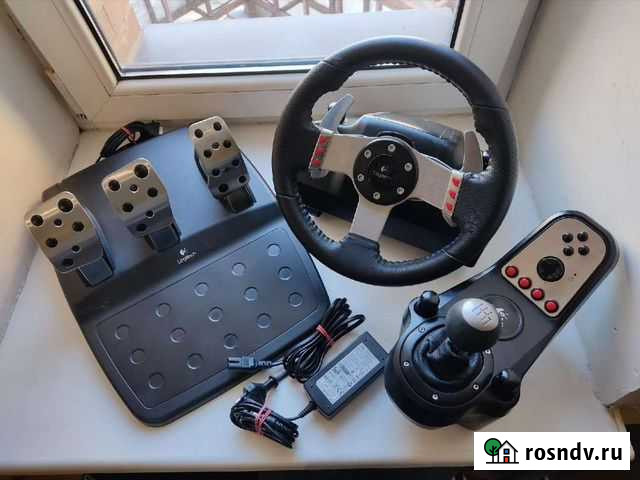 Logitech G27 Racing Wheel Полный комплект Москва - изображение 1