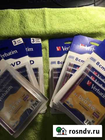 DVD-RW Verbatim 30min 1,4Gb 4x Челябинск - изображение 1