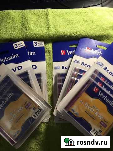 DVD-RW Verbatim 30min 1,4Gb 4x Челябинск - изображение 1