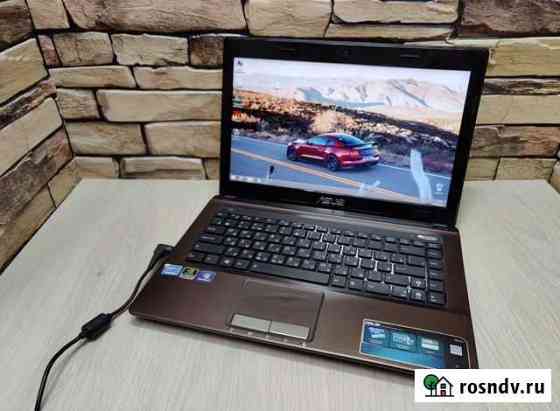 Компактный ноутбук 14 asus K43SJ Алушта