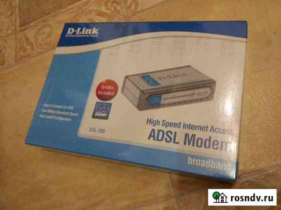 Роутер D-link DSL-200 Ухта