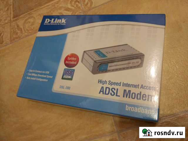 Роутер D-link DSL-200 Ухта - изображение 1