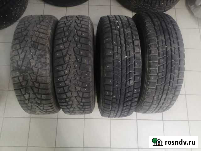 Колеса Dunlop Зимние шипованные 185/65/14 Владимир - изображение 1