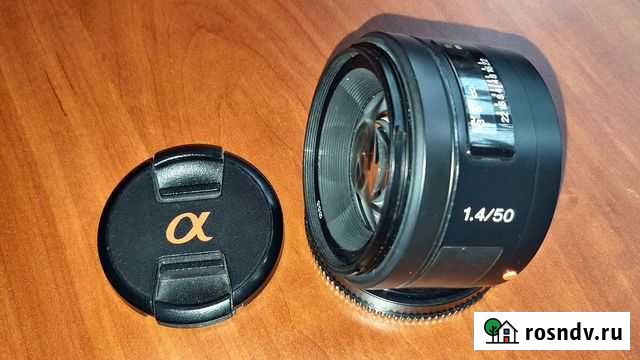 Объектив Sony 50 mm F1.4 для Sony A Благовещенск - изображение 1