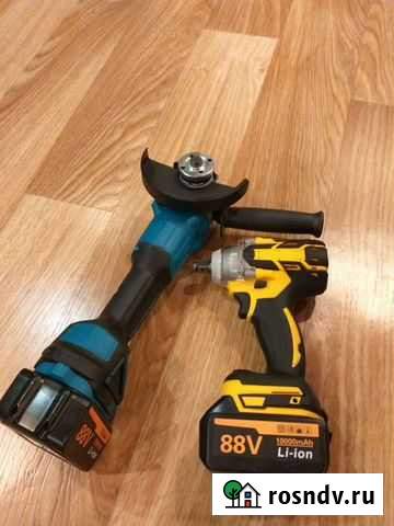 Гайковёрт аккамуляторный + ушм 125мм Ставрополь - изображение 1