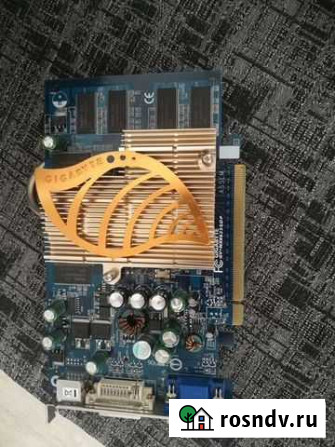 Видеокарта видеокарта gigabyte GV-NX66256DP2 Казань - изображение 1