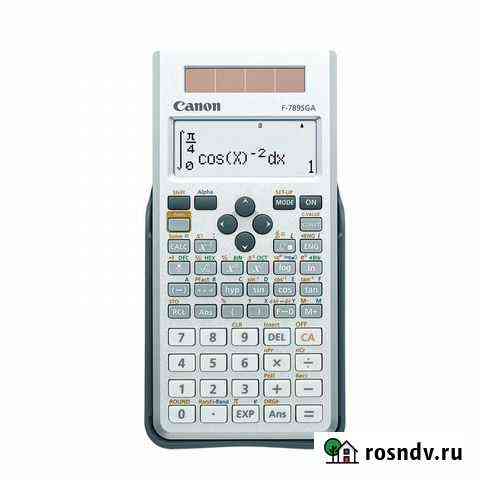 Научный калькулятор canon f-789sga 605 функций Хабаровск