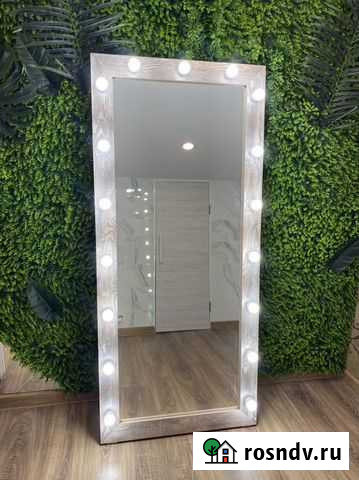 Зеркало в полный рост с лампочками Ростов-на-Дону - изображение 1