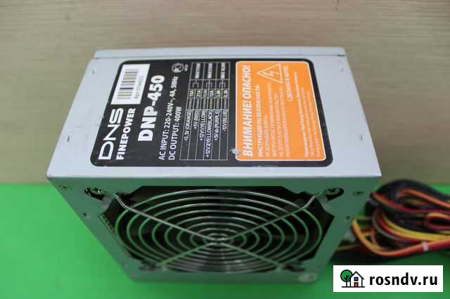 Блок питания DNS FinePower DNP-450 400W Омск - изображение 1