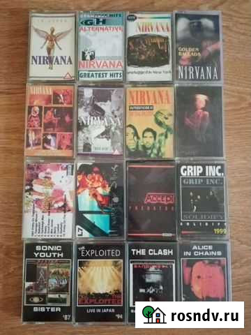 Аудиокассеты (Западный рок) Киров - изображение 1