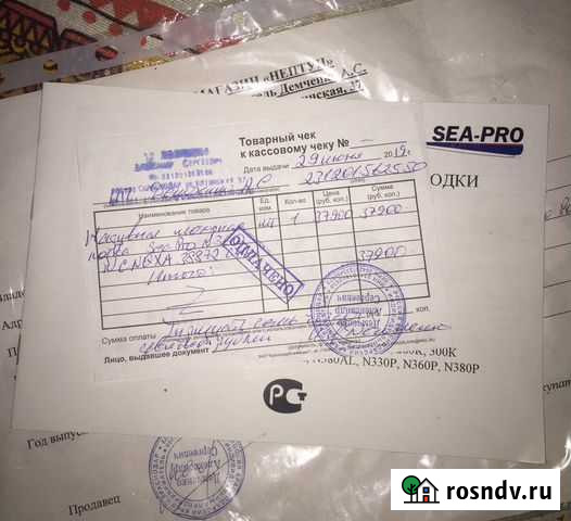 Надувная моторная лодка Sea Pro 360 Березовый - изображение 1