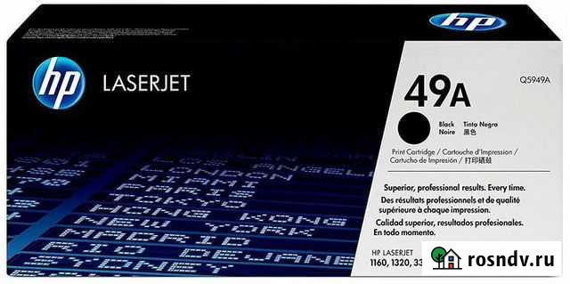 Картридж HP Q5949A № 49A черный Краснодар - изображение 1