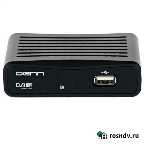 Приемник телевизионный DVB-T2 Denn DDT121 Новосибирск - изображение 1