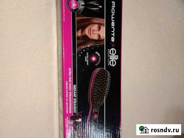 Расческа-выпрямитель Rowenta CF5712F0 Instant Stra Томск - изображение 1