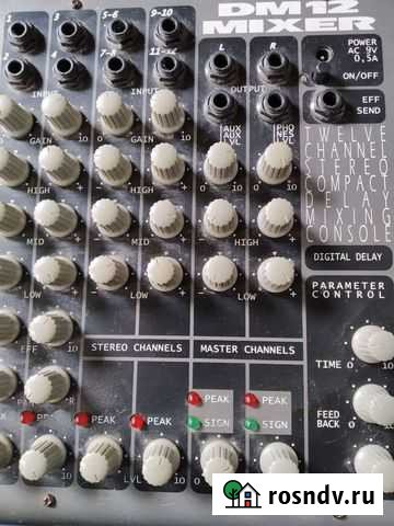 Микшерский пульт dm 12 mixer Гуково - изображение 1
