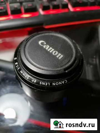Canon Lens EF 50 mm 1:1.8 II Нижний Новгород - изображение 1