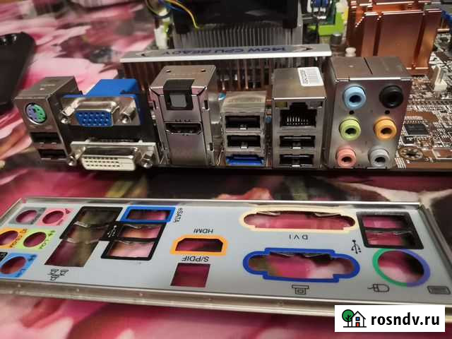 Комплект ам3, мать, проц, 4гб Иваново - изображение 1