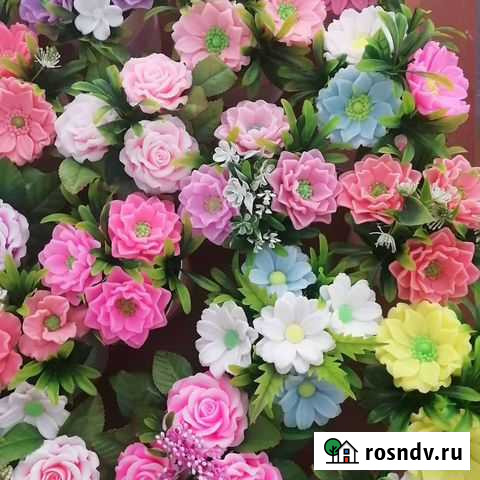 Подарки, презенты, Букеты из мыла ручной работы Краснодар - изображение 1