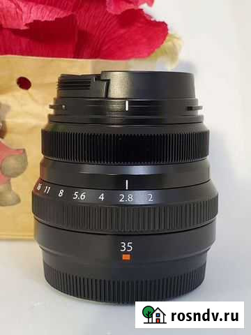 Объектив Fujifilm XF 35mm F2 R WR Super EBC Краснодар - изображение 1