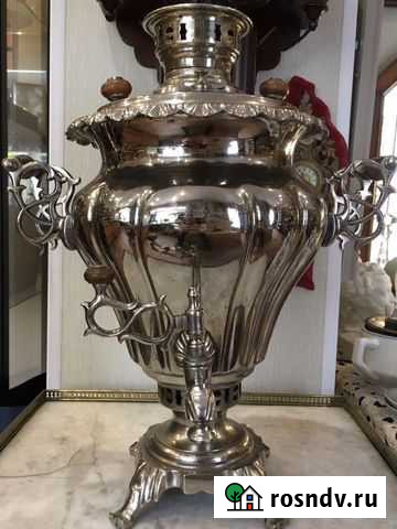 Самовар ваза с византийскими ручками на 8л. люкс Рыбинск - изображение 1