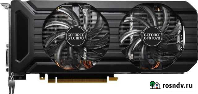 Видеокарта 1070 GTX Palit Dual 8GB,gddr5 Екатеринбург - изображение 1