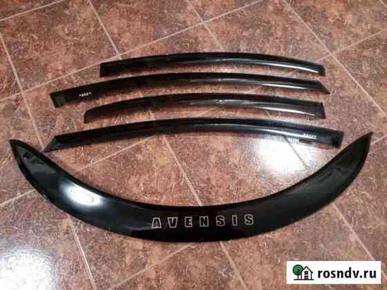 Дефлекторы окон и капота тойота авенсис т27 2009 Астрахань