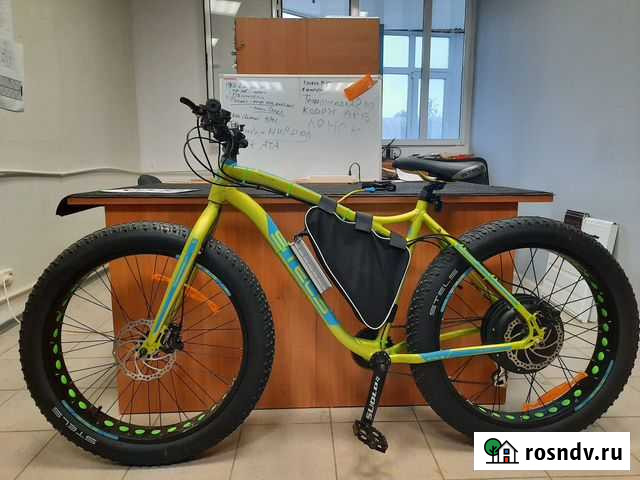 Электровелосипед фэтбайк 26 дюймов Пятигорск - изображение 1