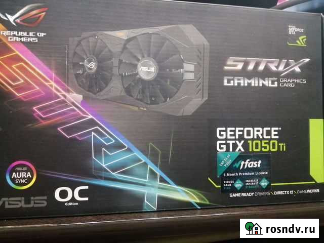 Nvidia geforce gtx 1050 ti 4 гб Красноярск - изображение 1